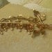 Krementz Rare Art Nouveau 14k enamel Bleeding Hearts pin brooch