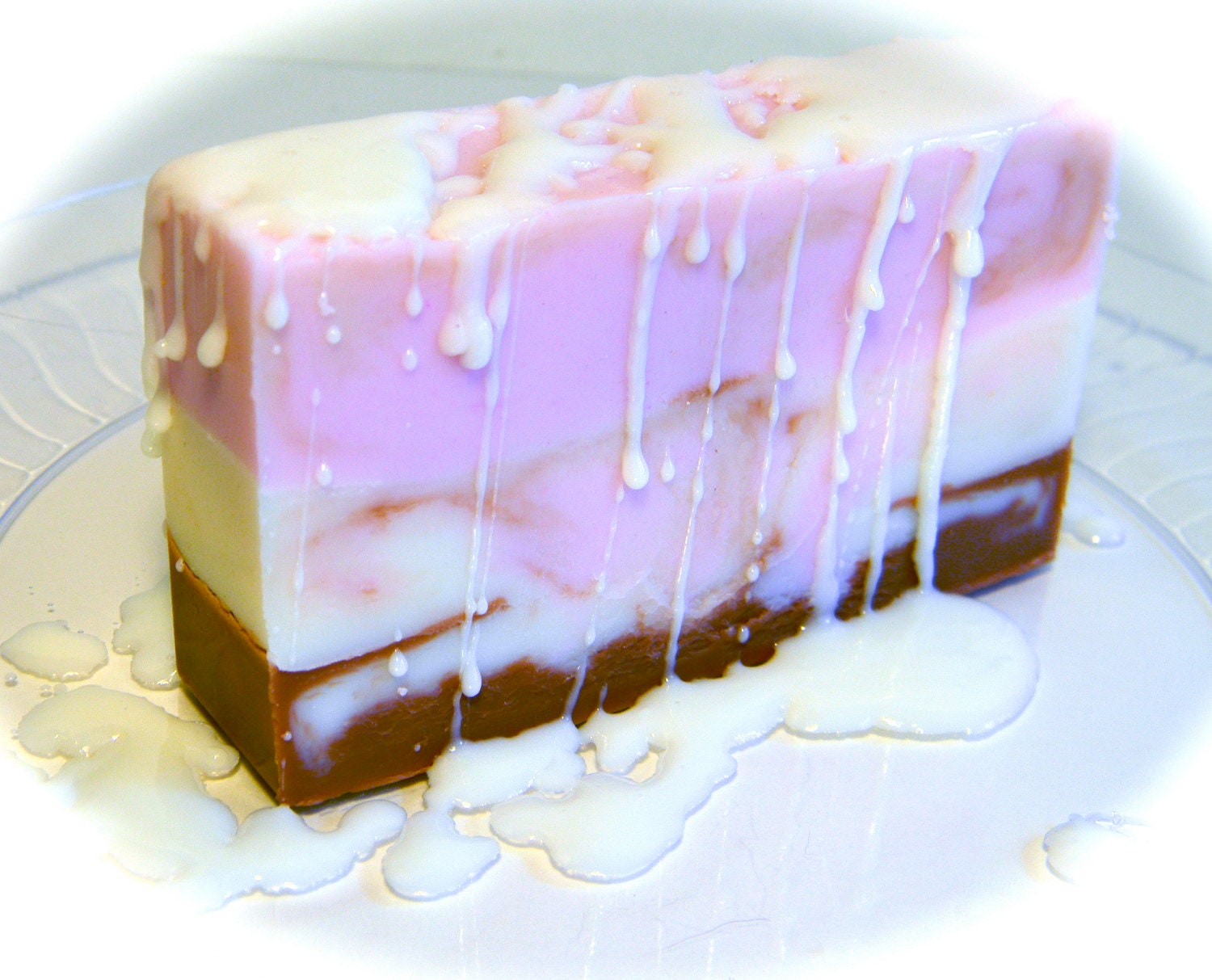 Sudsy Sweet's Neapolitan Marble Ice Cream Soap Bar
