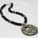 DALMATION JASPER & ONYX Necklace