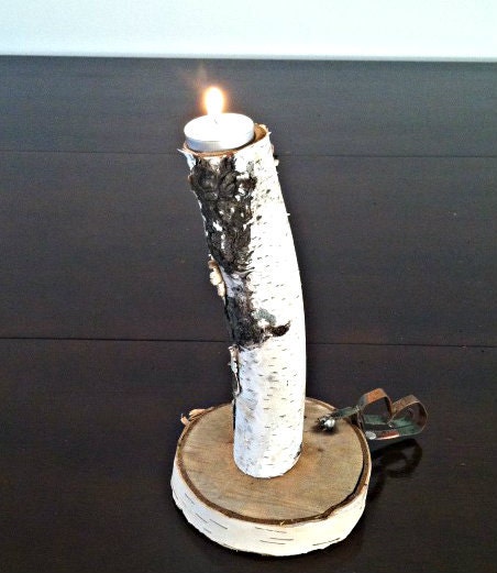 Rustic Candle Holder Centerpiece Table Setting Decor Holiday Special Event Lighting