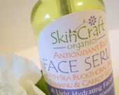 Face Serum Packed w/ Antioxidants - Sea Buckthorn - Argan - Tamanu & Carrot Seed Oils -  All Natural