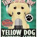 Yellow Dog Recording Studio Original Art Print - Custom Dog Breed Print - 11x14