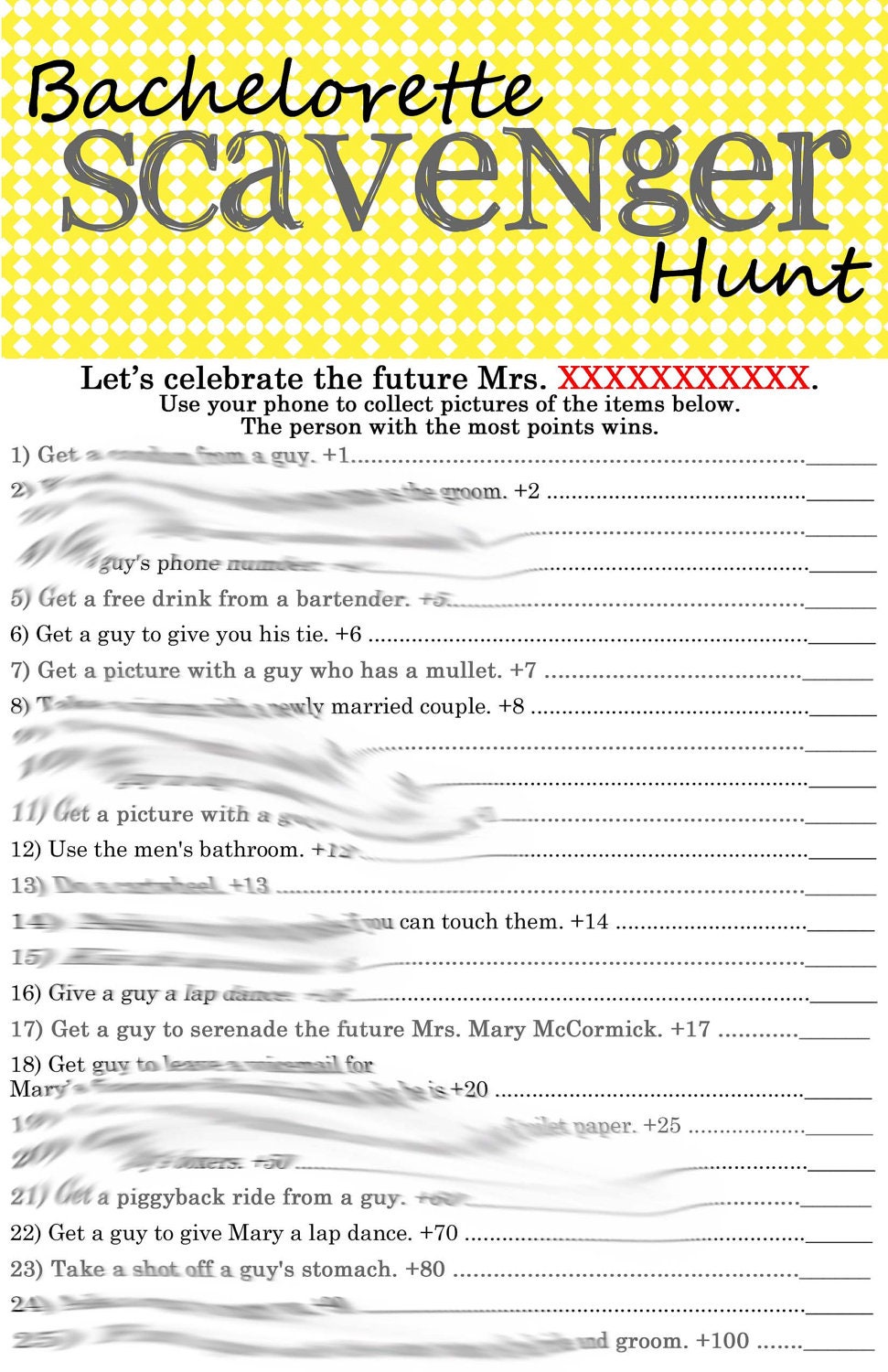 Free Printable Bachelorette Games For Party