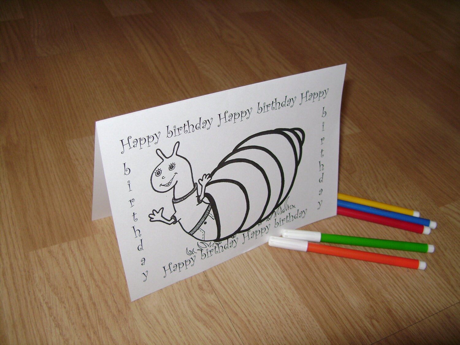 Snail Birthday Card