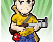 Left 4 Dead, Ellis Standee
