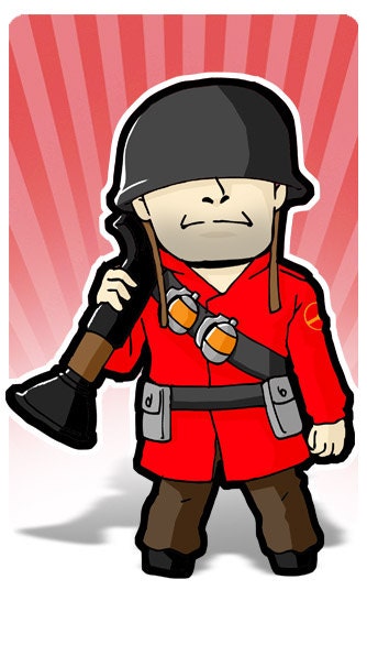 Team Fortress 2, Red Soldier Standee