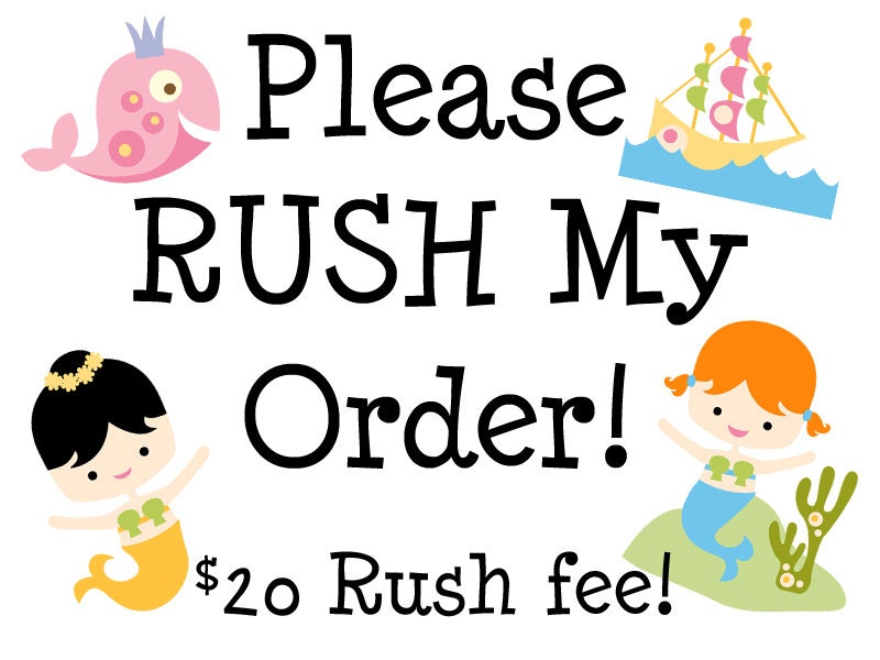 RUSH fee