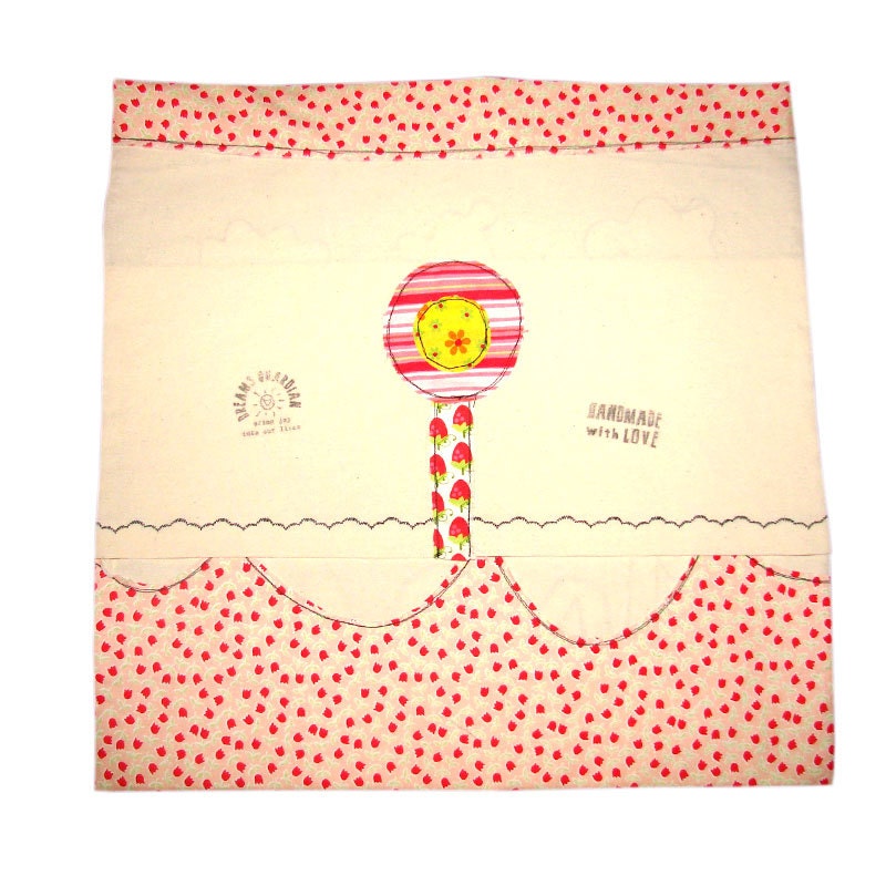 Bird Kids Pillow Personalized Pillow Case Cushion Custom Name & Design bright colors
