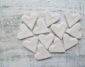 12 heart magnet DIY sets Rustic Shabby Chic wedding favors gifts bridal shower favors wedding decor gifts