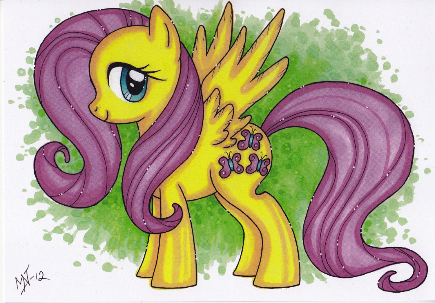 Fluttershy, My little pony Friendship is Magic, Print