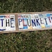 12 Letter Custom License Plate Name Sign - Reclaimed Wood