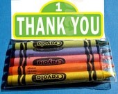 Sesame Street Thank You Favor Bag signs- Customized Digital File Il_170x135