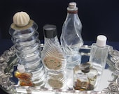 6 Collector Perfume, Toiletry Bottles: Matchabelli, Jorie, Dana, D'Orsay, Tweed, Ponds Retro Bakelite