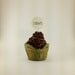 Sweet & Simple Pearl Cupcake toppers - Sweet, Yum, I do, Love - Wedding, Bridal Shower or custom birthday, tea party , etc.