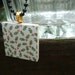 Festive Holly, Christmas, Holiday Wood Tile Necklace