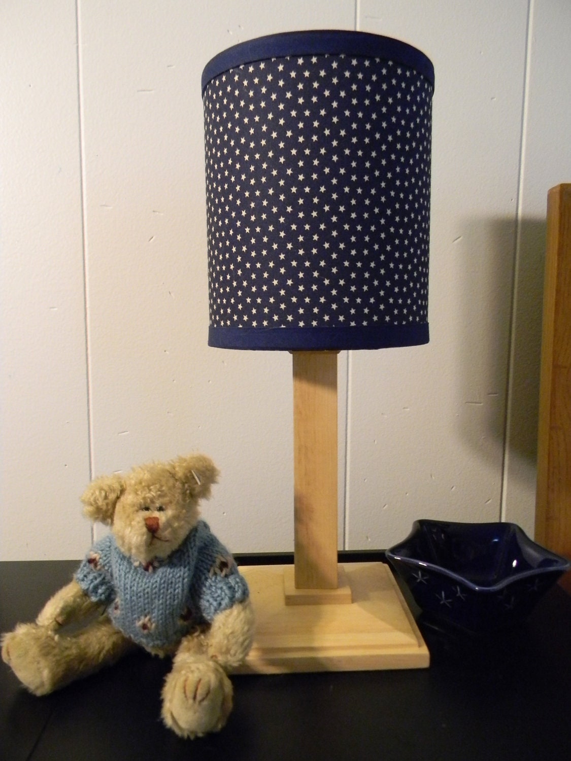 Rustic Folk Stars Lamp Shade