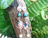 Rainbow Essence mother of pearl earrings