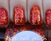 Muy Caliente Hand made custom nail polish