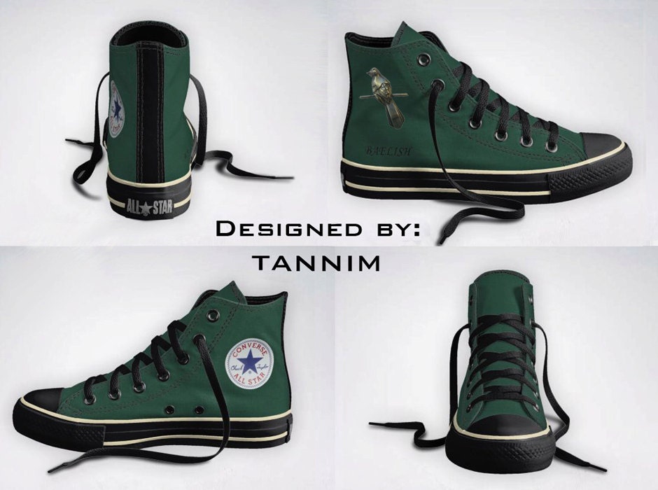 Custom Game of Thrones: Petyr Baelish (Littlefinger) Converse Chucks