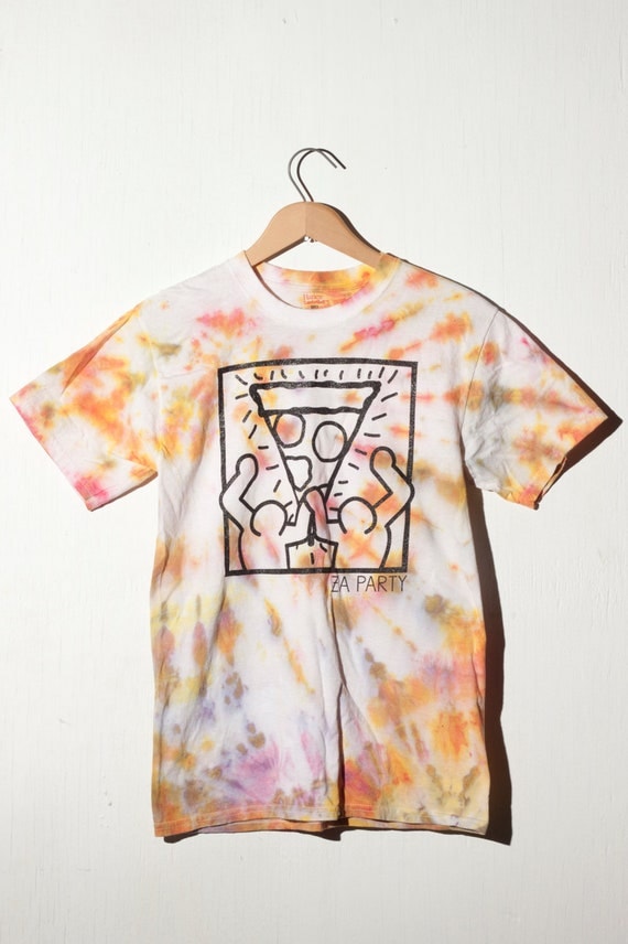 grunge pizza tee
