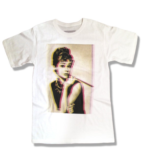 Audrey Hepburn 3D 035 Shirt - Celebrity - All Sizes Available