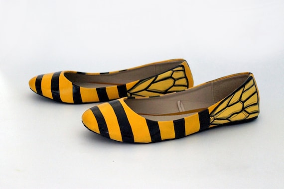 Bumble Bee Ballet Flat Shoes