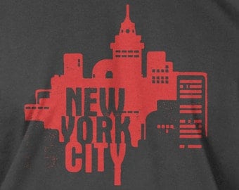 NY New York City Tshirt T-Shirt Tee Shirt Mens Womens Ladies Youth Kids Geek Funny