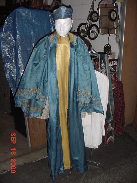 Antique UNIFORM or COSTUME: Chinese/Fraternal Order/Prince/Etc., Skillfully Pro Made, Unusual, UNIQUE