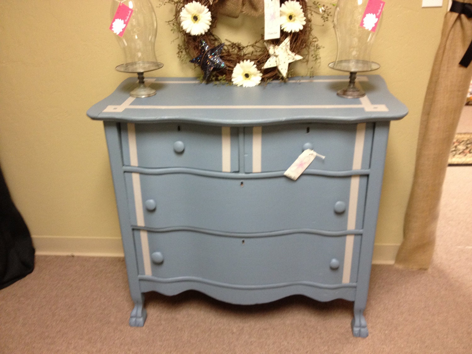 Vintage Blue Dresser