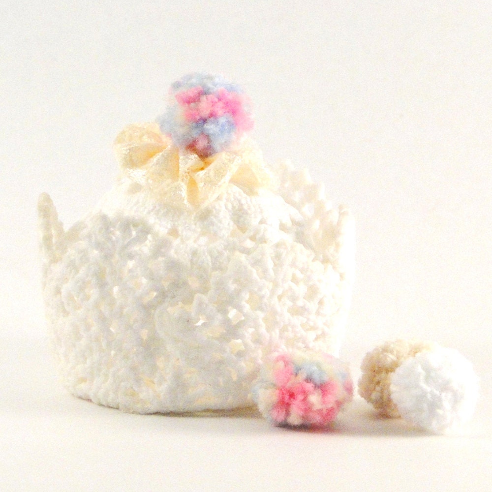 Lace Cupcake Jewelry Box with Secret Compartment- Baked full of Whimsy and made with Lace, Doily & Pastel Cherry