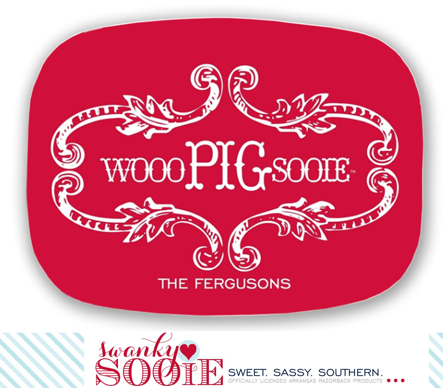 Swanky Sooie Platter: Personalization Available