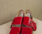 Vintage 1960s Shoes / Mod Style with Buckle