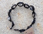Wirewrapped bangle bracelet