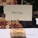 Wine Cork Place Card Holder set of 75 wedding party placecard for Arianna