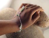 Green Bracelet Jade Ring Bracelet