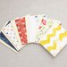 Set of 6 Any Occasion Original Watercolor Art Greeting Cards- A2