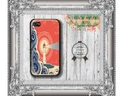 Lighthouse iPhone Case, Hard Plastic iPhone Case, Fits iPhone 4, iPhone 4s & iPhone 5