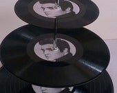 Elvis Presley 3 Tier Vinyl Record Cake Stand