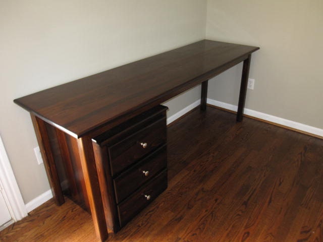 Computer Desk and Storage Cabinet