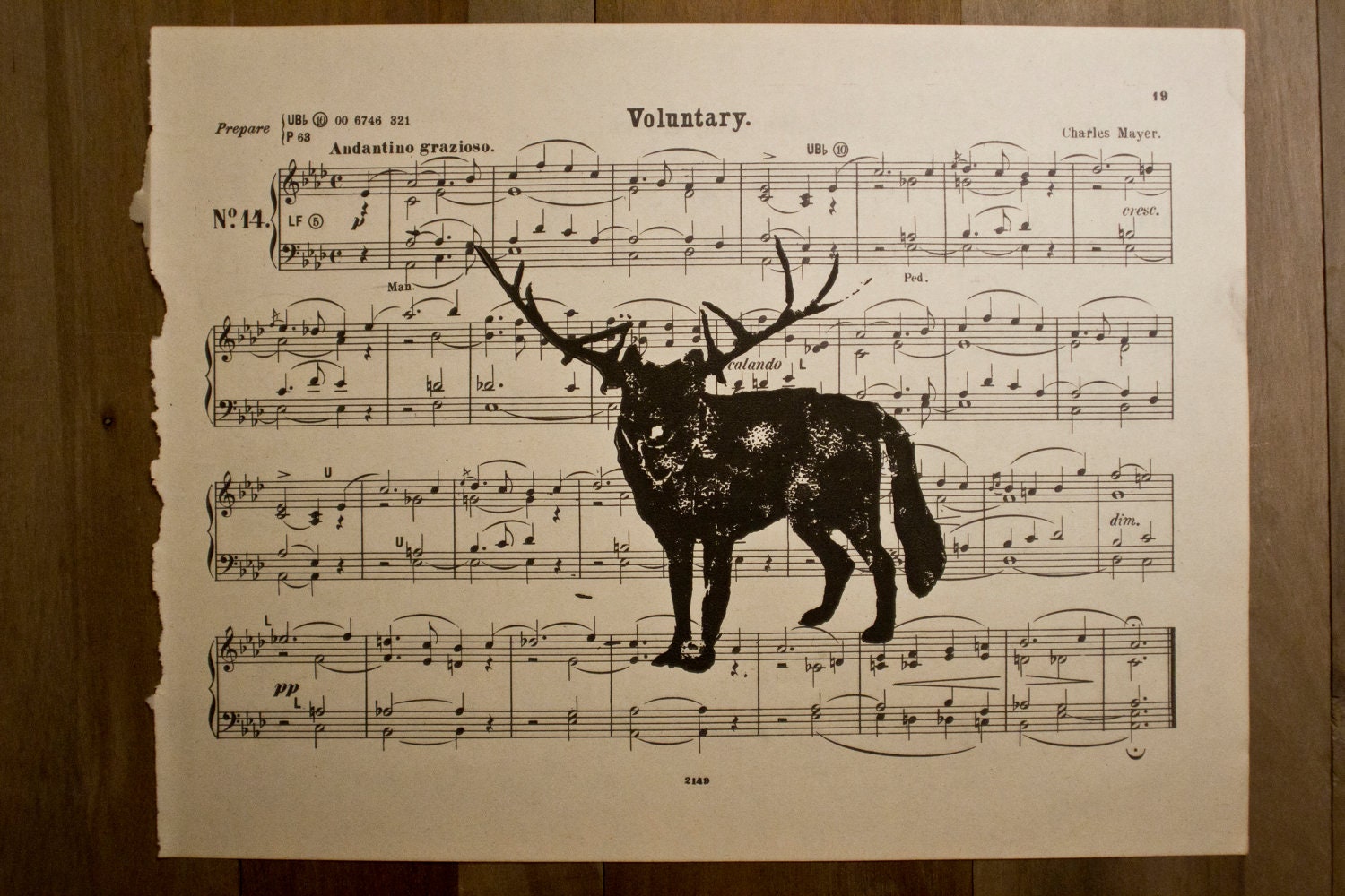 Wolfalope Print