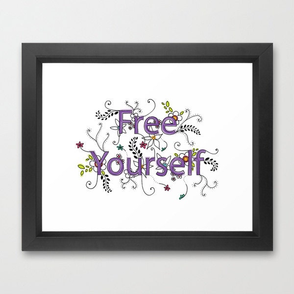 Free Yourself A4 print