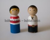 Pirate peg dolls