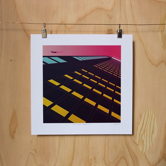 And Then I Woke Up - Digital Illustration Art Print
