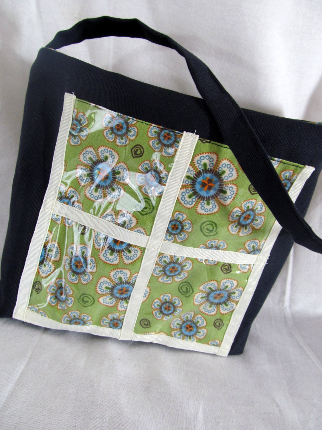 Retro Floral Print Small Show Your Love Handbag