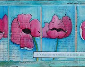 Poppies and Courage Collage: Print