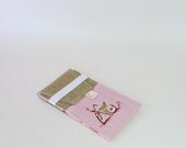 iPhone 5 iPod Touch Cell Phone Case- The In Touch Pouch (tm) With Business Card pockets-- Original Rare Heather Ross Bicycle Lightning Bugs