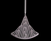 dichotomous pendant - stainless steel