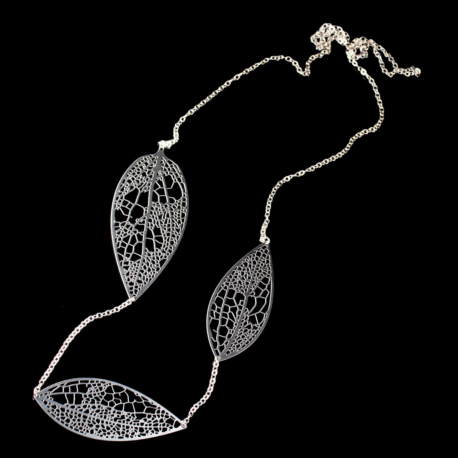Perlin necklace - stainless steel