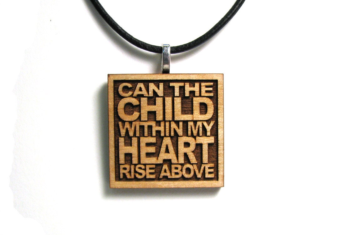 Stevie Nicks Jewelry - Fleetwood Mac - Can The Child Within My Heart Rise Above- JukeBlox Pendant Necklace