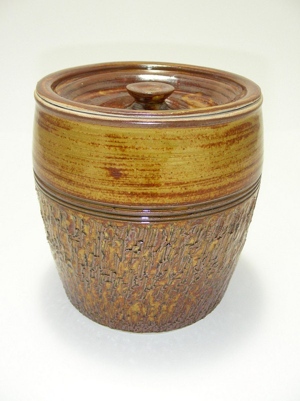 Amber Bark Jar - sibbotery